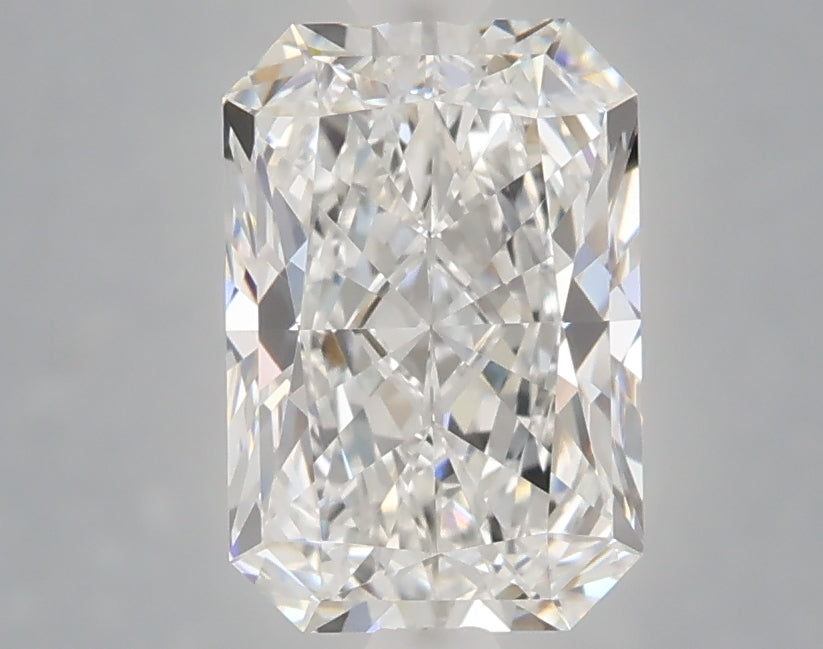 2.03 Carat Radiant Shaped, Ideal Cut, D Color, VVS2 Clarity, IGI Certified Lab Grown Diamond