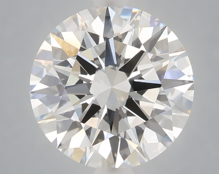 3.02 Carat Round Shaped, Excellent Cut, E Color, VVS2 Clarity, IGI Certified Lab Grown Diamond