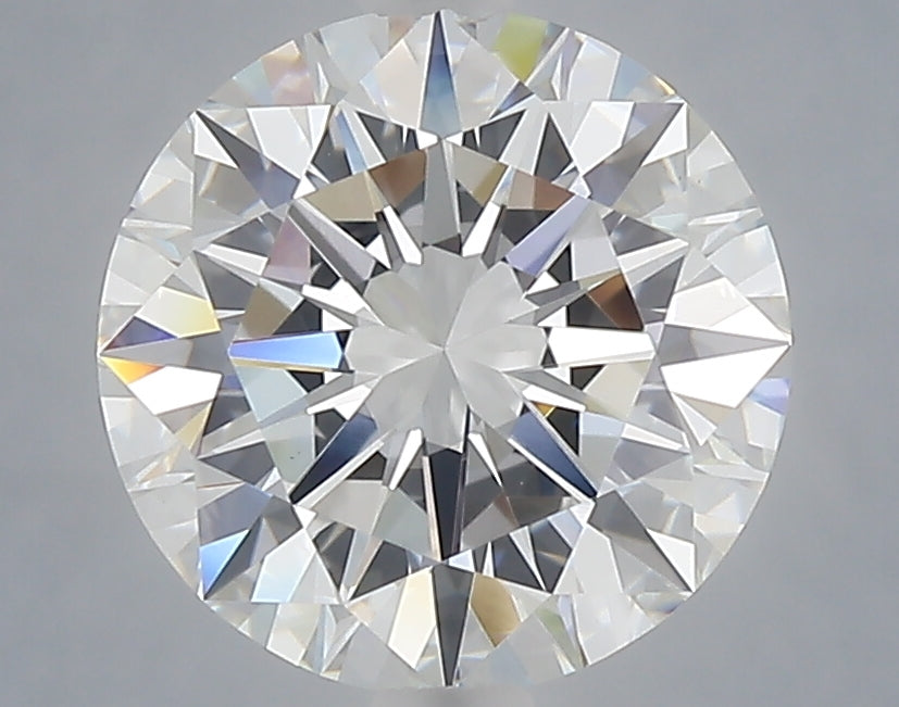 3.01 Carat Round Shaped, Excellent Cut, E Color, VVS2 Clarity, IGI Certified Lab Grown Diamond