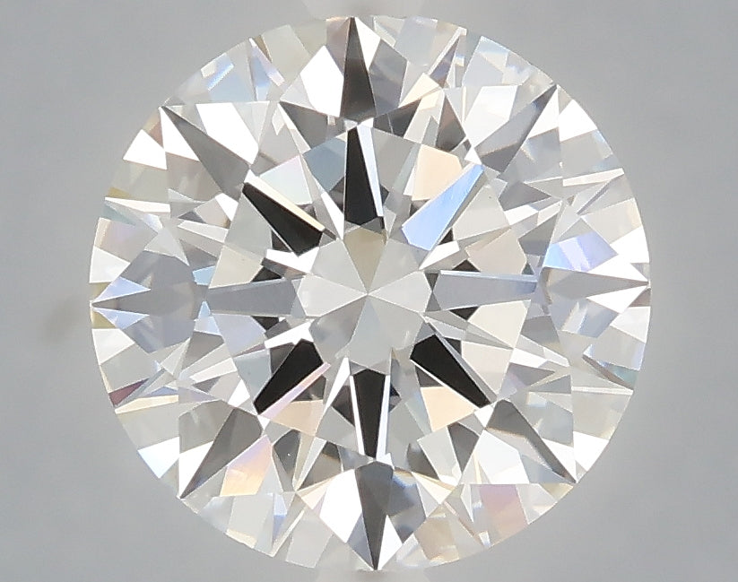 3.06 Carat Round Shaped, Ideal Cut, E Color, VVS2 Clarity, IGI Certified Lab Grown Diamond