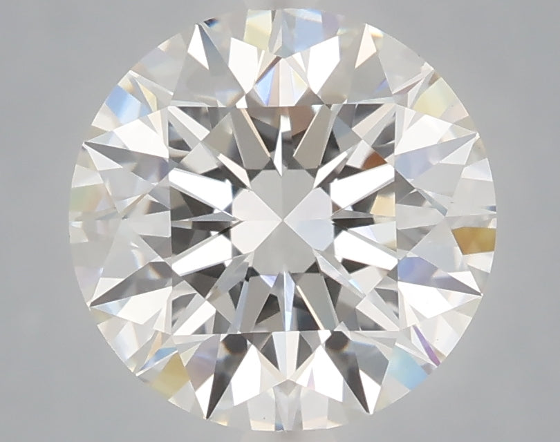 3.07 Carat Round Shaped, Excellent Cut, E Color, VVS2 Clarity, IGI Certified Lab Grown Diamond
