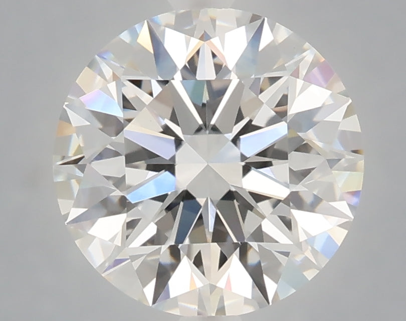 3.07 Carat Round Shaped, Excellent Cut, E Color, VVS2 Clarity, IGI Certified Lab Grown Diamond