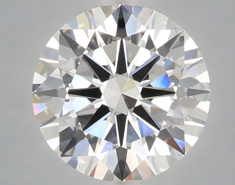 3.01 Carat Round Shaped, Excellent Cut, E Color, VVS2 Clarity, IGI Certified Lab Grown Diamond