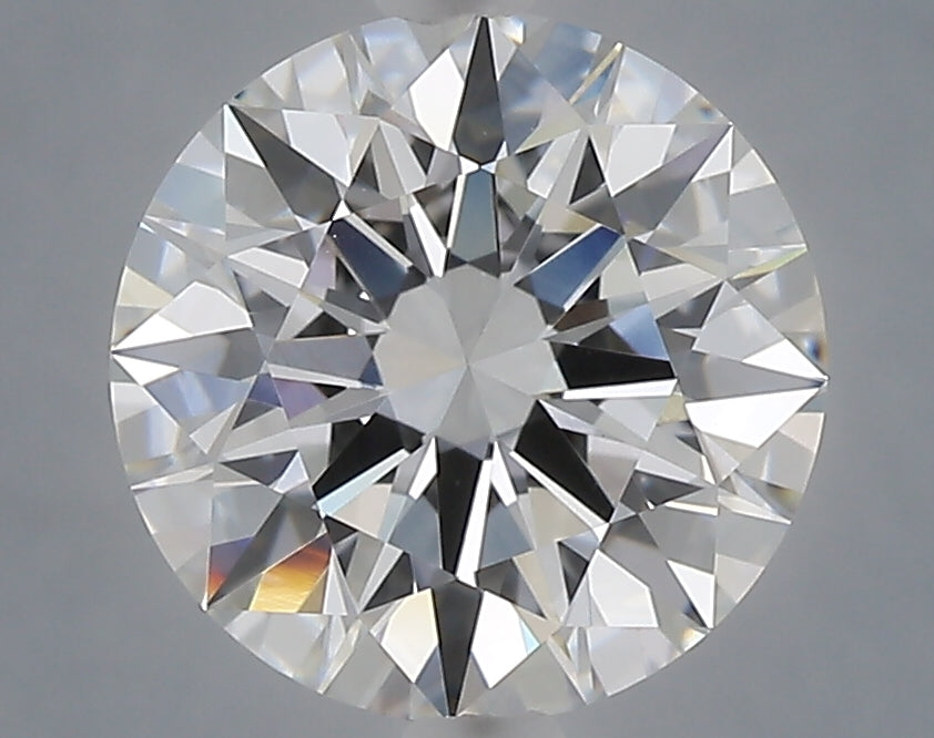 3.03 Carat Round Shaped, Excellent Cut, E Color, VVS2 Clarity, IGI Certified Lab Grown Diamond