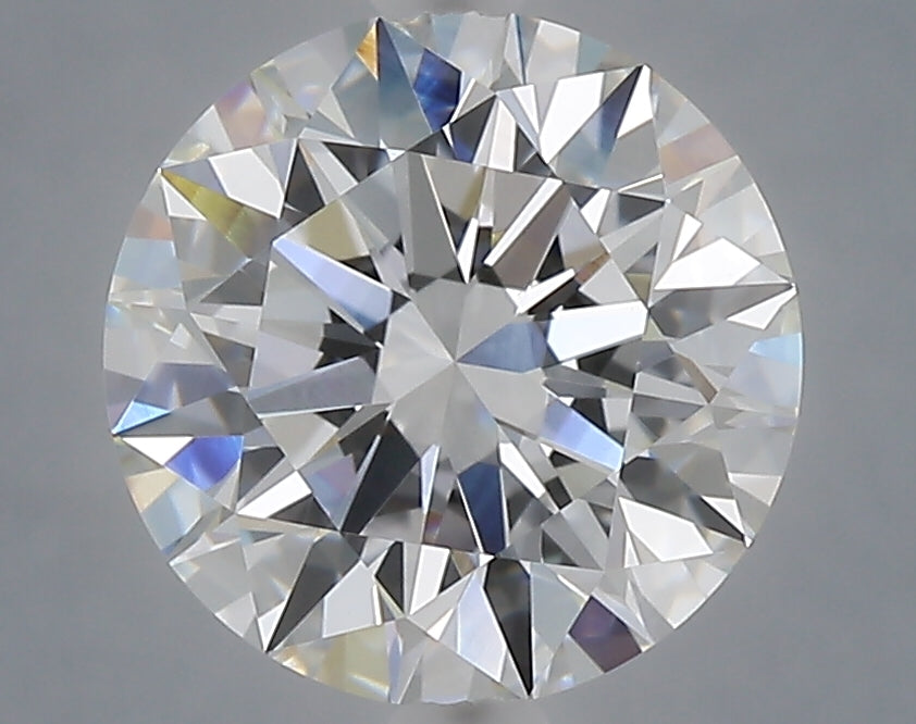 3.07 Carat Round Shaped, Excellent Cut, E Color, VVS2 Clarity, IGI Certified Lab Grown Diamond