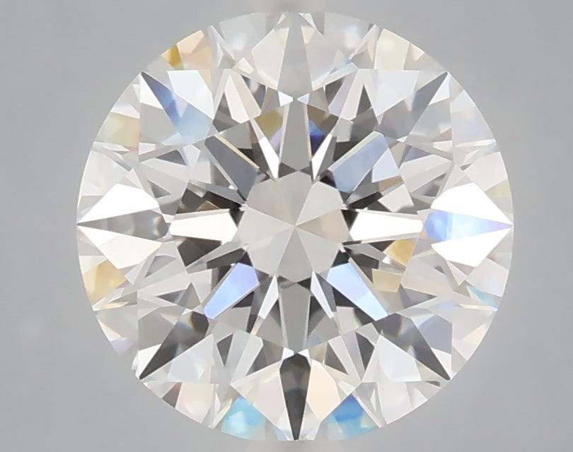 3.09 Carat Round Shaped, Excellent Cut, E Color, VVS2 Clarity, IGI Certified Lab Grown Diamond