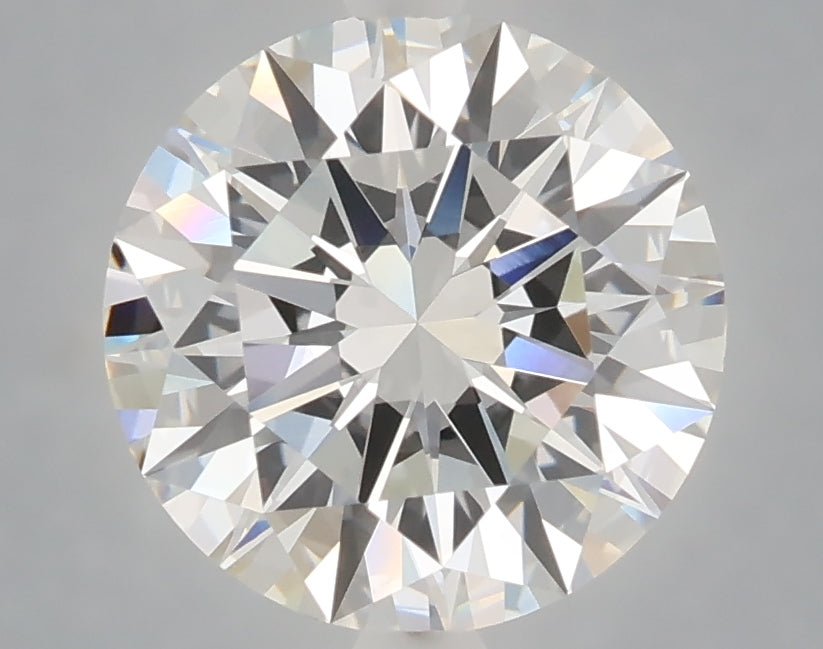 3.05 Carat Round Shaped, Excellent Cut, E Color, VVS2 Clarity, IGI Certified Lab Grown Diamond