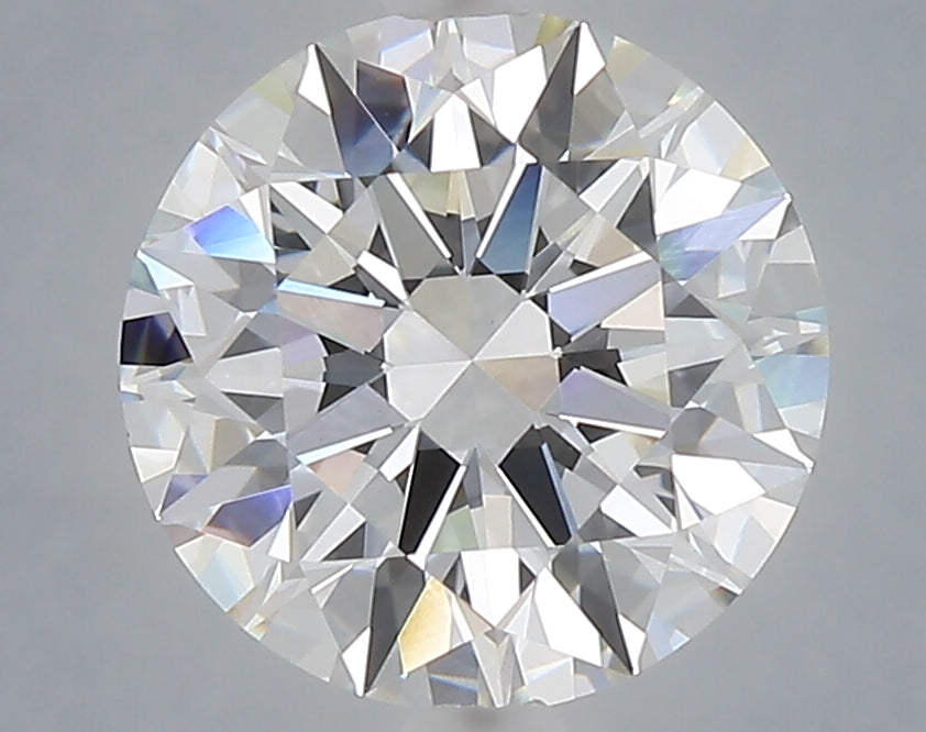 3.05 Carat Round Shaped, Ideal Cut, E Color, VVS2 Clarity, IGI Certified Lab Grown Diamond