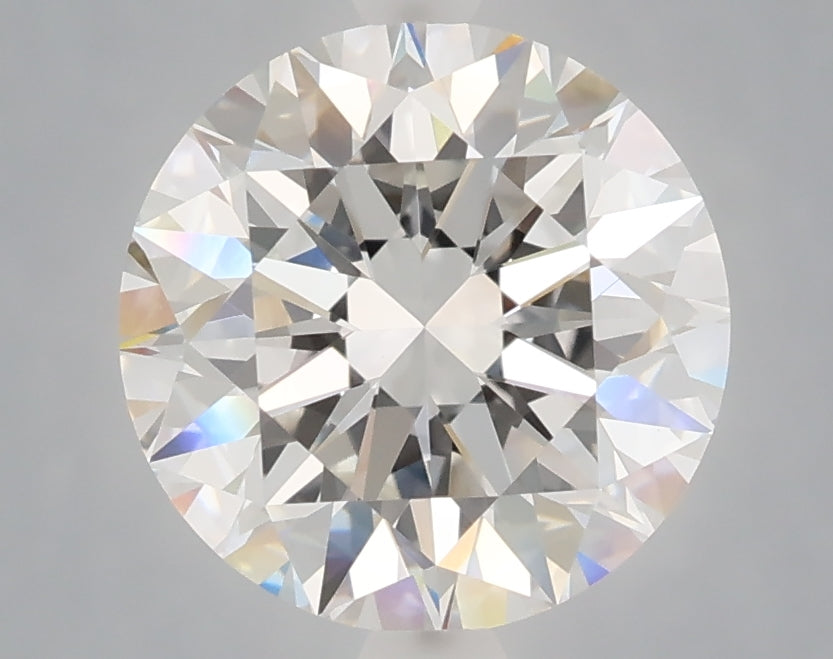 3.07 Carat Round Shaped, Excellent Cut, E Color, VVS2 Clarity, IGI Certified Lab Grown Diamond
