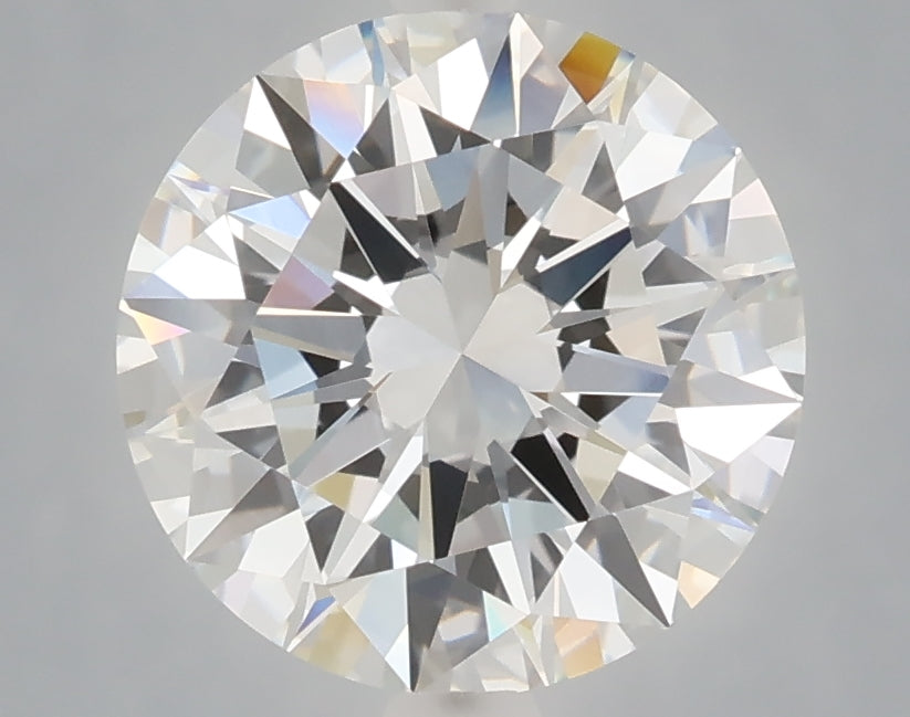3.04 Carat Round Shaped, Excellent Cut, E Color, VVS2 Clarity, IGI Certified Lab Grown Diamond
