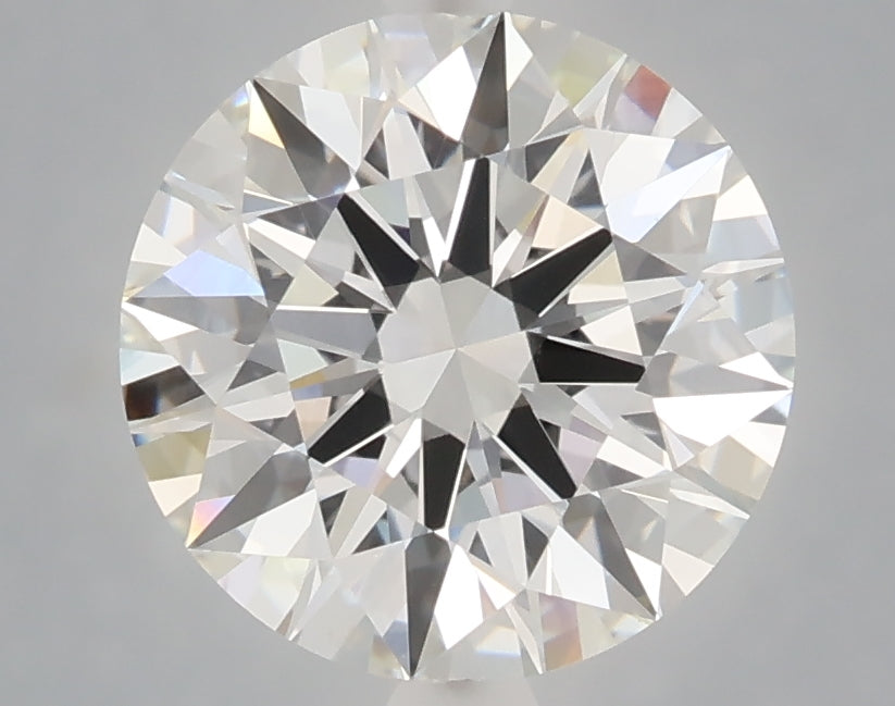 3.09 Carat Round Shaped, Excellent Cut, E Color, VVS2 Clarity, IGI Certified Lab Grown Diamond
