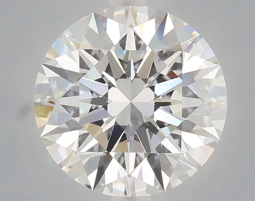 3.05 Carat Round Shaped, Excellent Cut, E Color, VVS2 Clarity, IGI Certified Lab Grown Diamond