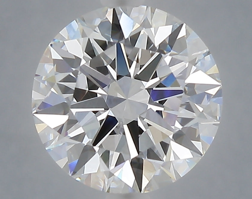 3.04 Carat Round Shaped, Excellent Cut, E Color, VVS2 Clarity, IGI Certified Lab Grown Diamond
