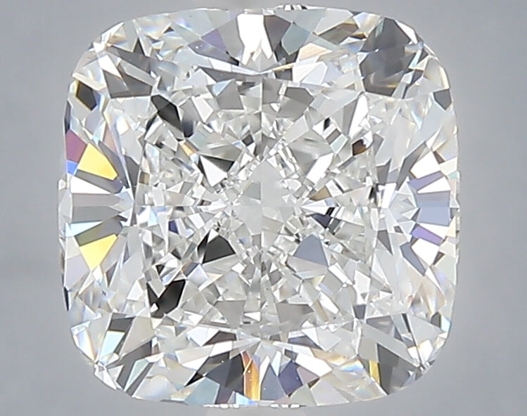 3.09 Carat Cushion Shaped, Ideal Cut, E Color, VVS2 Clarity, IGI Certified Lab Grown Diamond