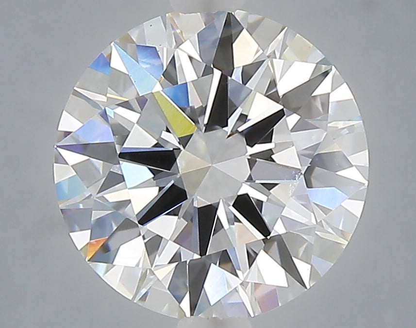 3.07 Carat Round Shaped, Excellent Cut, E Color, VS1 Clarity, IGI Certified Lab Grown Diamond