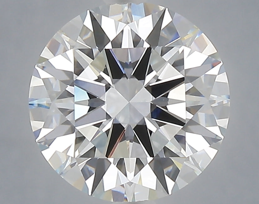 3.03 Carat Round Shaped, Excellent Cut, E Color, VVS2 Clarity, IGI Certified Lab Grown Diamond