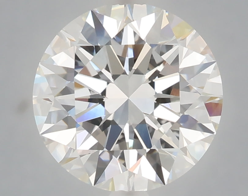 3.07 Carat Round Shaped, Excellent Cut, E Color, VVS2 Clarity, IGI Certified Lab Grown Diamond