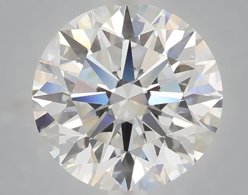 3.02 Carat Round Shaped, Excellent Cut, E Color, VVS2 Clarity, IGI Certified Lab Grown Diamond
