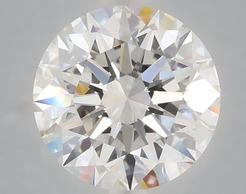 3.09 Carat Round Shaped, Excellent Cut, E Color, VVS2 Clarity, IGI Certified Lab Grown Diamond