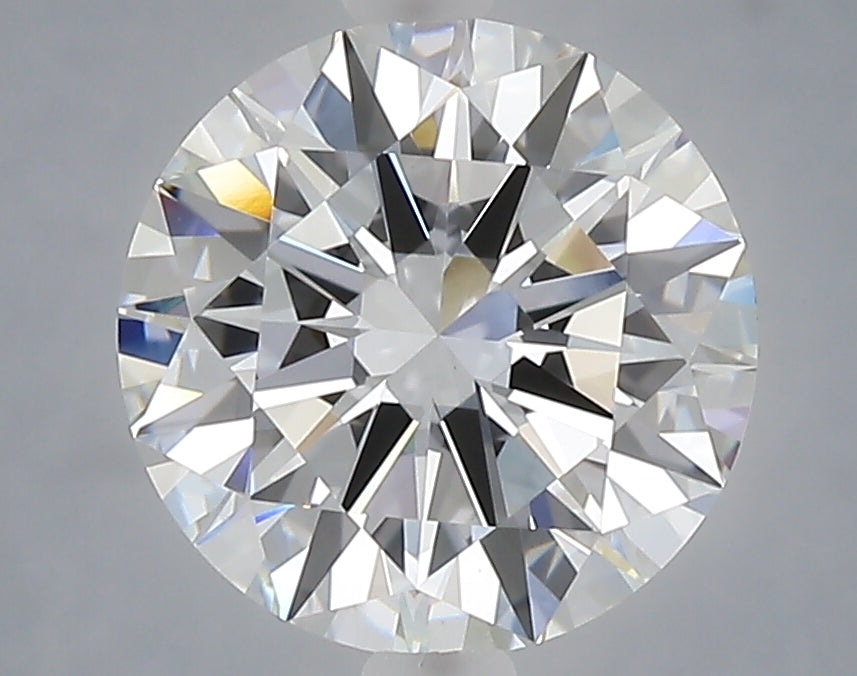 3.01 Carat Round Shaped, Excellent Cut, E Color, VVS2 Clarity, IGI Certified Lab Grown Diamond
