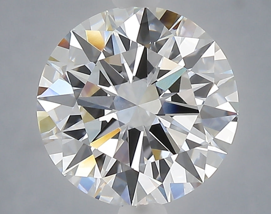 3.03 Carat Round Shaped, Excellent Cut, E Color, VVS2 Clarity, IGI Certified Lab Grown Diamond