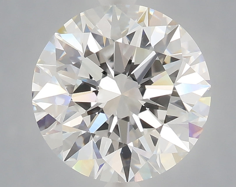 3.03 Carat Round Shaped, Excellent Cut, E Color, VVS2 Clarity, IGI Certified Lab Grown Diamond