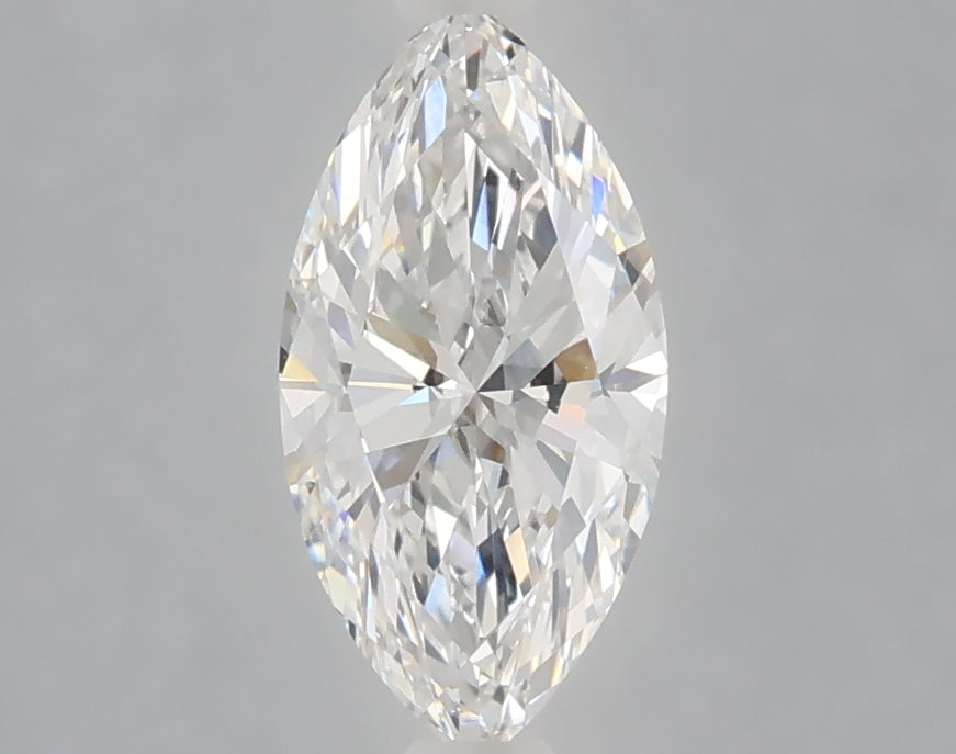1.07 Carat Marquise Shaped, Ideal Cut, D Color, VVS2 Clarity, IGI Certified Lab Grown Diamond
