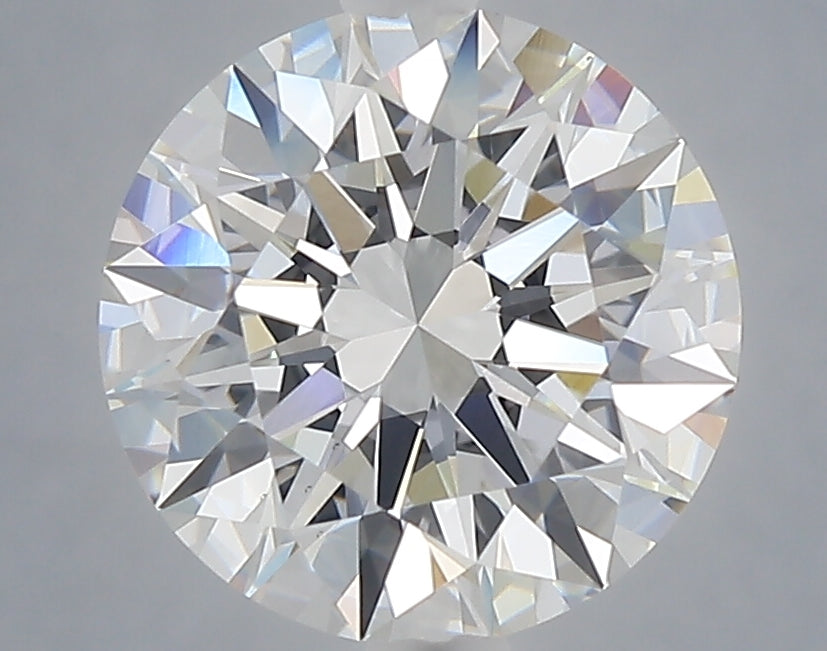 3.04 Carat Round Shaped, Excellent Cut, D Color, VS1 Clarity, IGI Certified Lab Grown Diamond