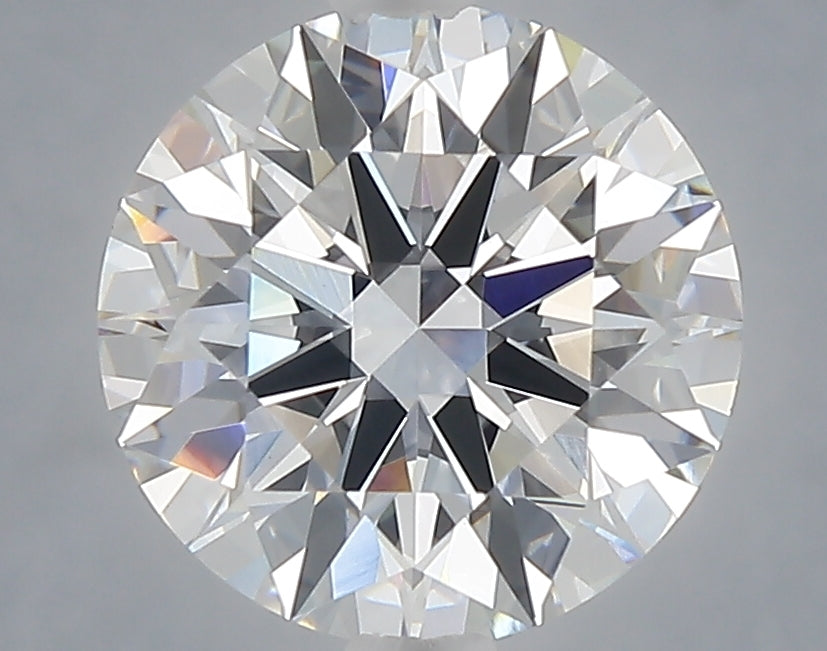 3.08 Carat Round Shaped, Excellent Cut, E Color, VVS2 Clarity, IGI Certified Lab Grown Diamond