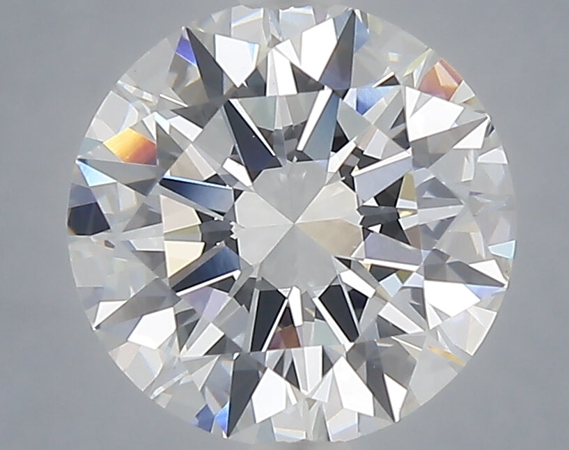 3.02 Carat Round Shaped, Excellent Cut, E Color, VVS2 Clarity, IGI Certified Lab Grown Diamond