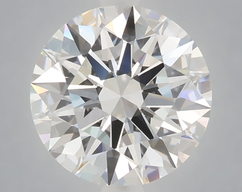 3.10 Carat Round Shaped, Excellent Cut, E Color, VVS2 Clarity, IGI Certified Lab Grown Diamond