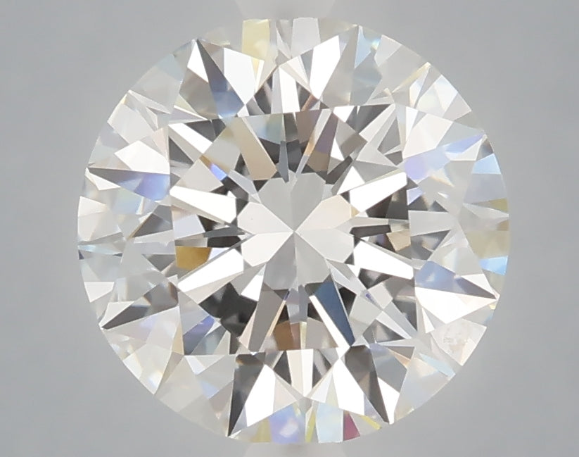 3.03 Carat Round Shaped, Excellent Cut, E Color, VVS2 Clarity, IGI Certified Lab Grown Diamond