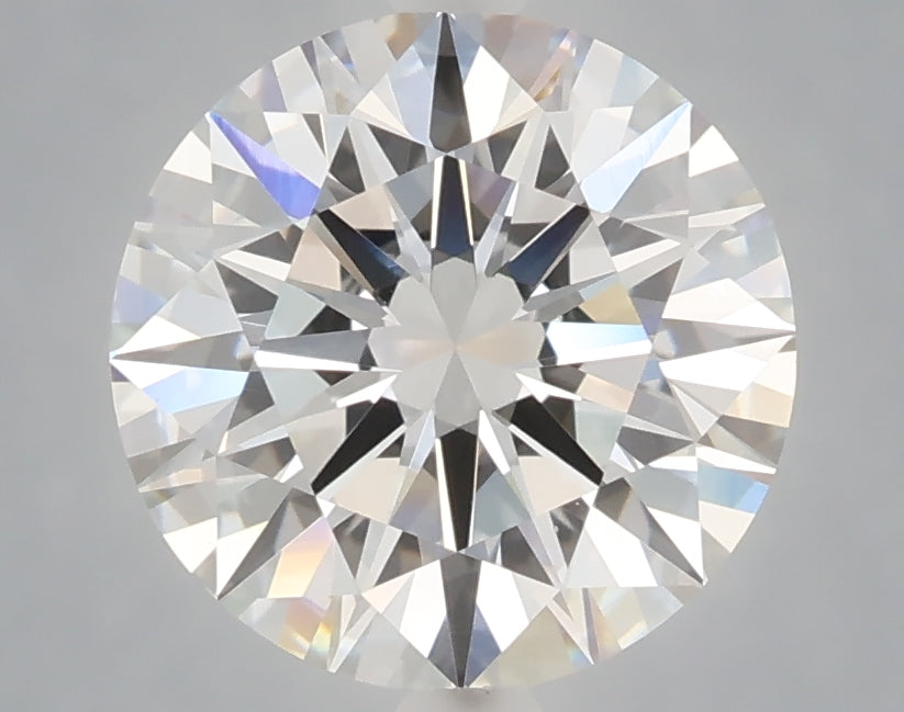 3.09 Carat Round Shaped, Excellent Cut, E Color, VVS2 Clarity, IGI Certified Lab Grown Diamond