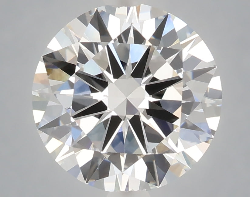 3.01 Carat Round Shaped, Excellent Cut, E Color, VVS2 Clarity, IGI Certified Lab Grown Diamond
