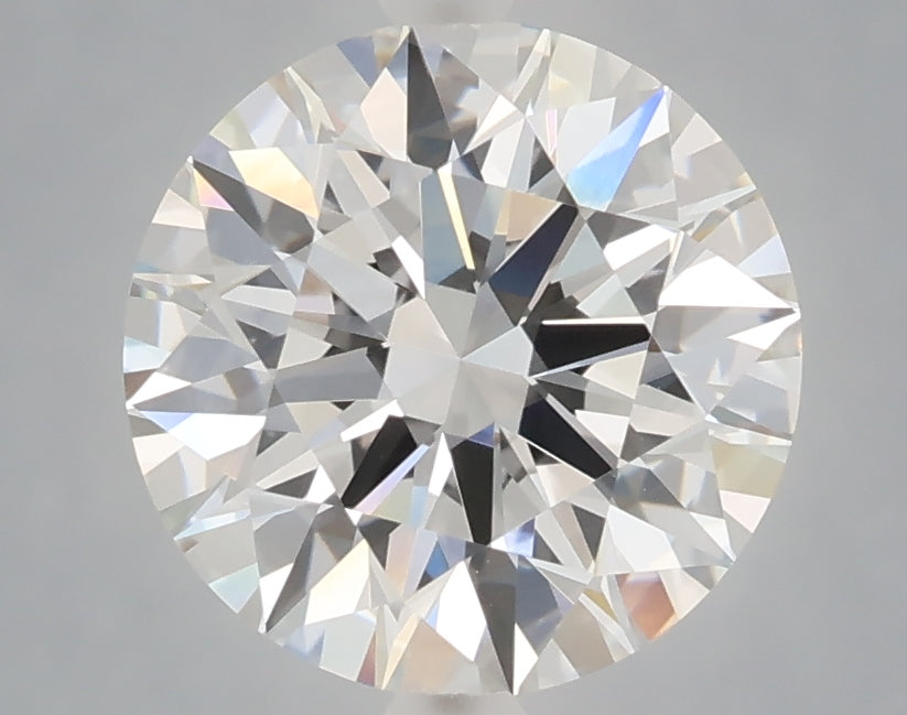 3.04 Carat Round Shaped, Excellent Cut, E Color, VVS2 Clarity, IGI Certified Lab Grown Diamond