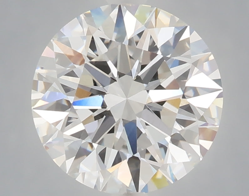 3.03 Carat Round Shaped, Excellent Cut, E Color, VVS2 Clarity, IGI Certified Lab Grown Diamond