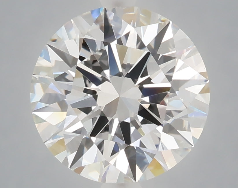 3.05 Carat Round Shaped, Excellent Cut, E Color, VVS2 Clarity, IGI Certified Lab Grown Diamond