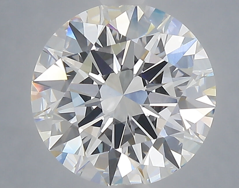 3.06 Carat Round Shaped, Excellent Cut, E Color, VVS2 Clarity, IGI Certified Lab Grown Diamond