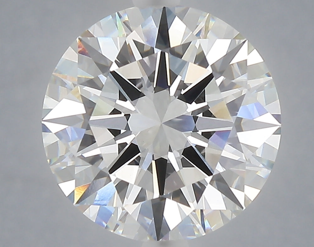 5.01 Carat Round Shaped, Excellent Cut, E Color, VVS2 Clarity, IGI Certified Lab Grown Diamond