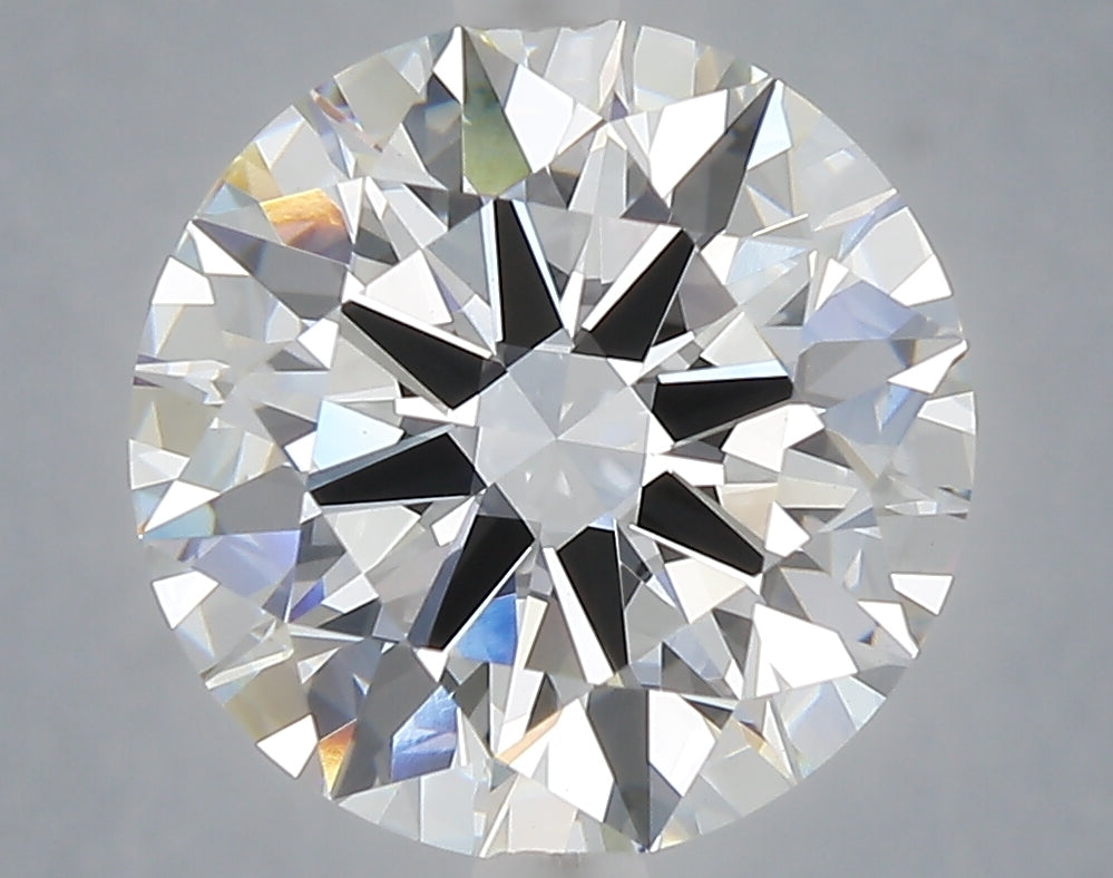5.07 Carat Round Shaped, Excellent Cut, E Color, VVS2 Clarity, IGI Certified Lab Grown Diamond