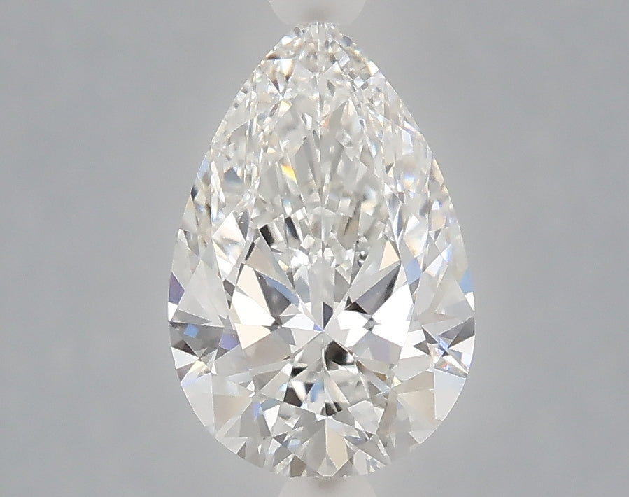 1.55 Carat Pear Shaped, Ideal Cut, E Color, VVS2 Clarity, IGI Certified Lab Grown Diamond