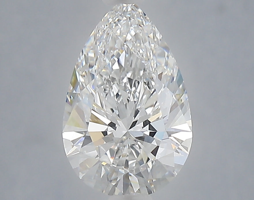 1.55 Carat Pear Shaped, Ideal Cut, E Color, VVS2 Clarity, IGI Certified Lab Grown Diamond
