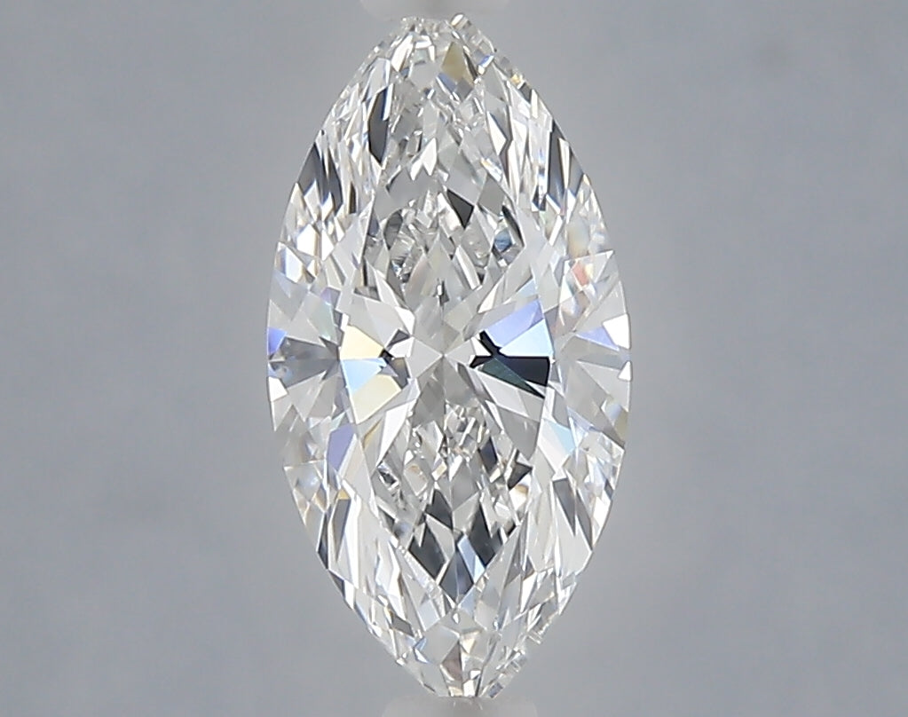 1.07 Carat Marquise Shaped, Ideal Cut, E Color, VVS2 Clarity, IGI Certified Lab Grown Diamond