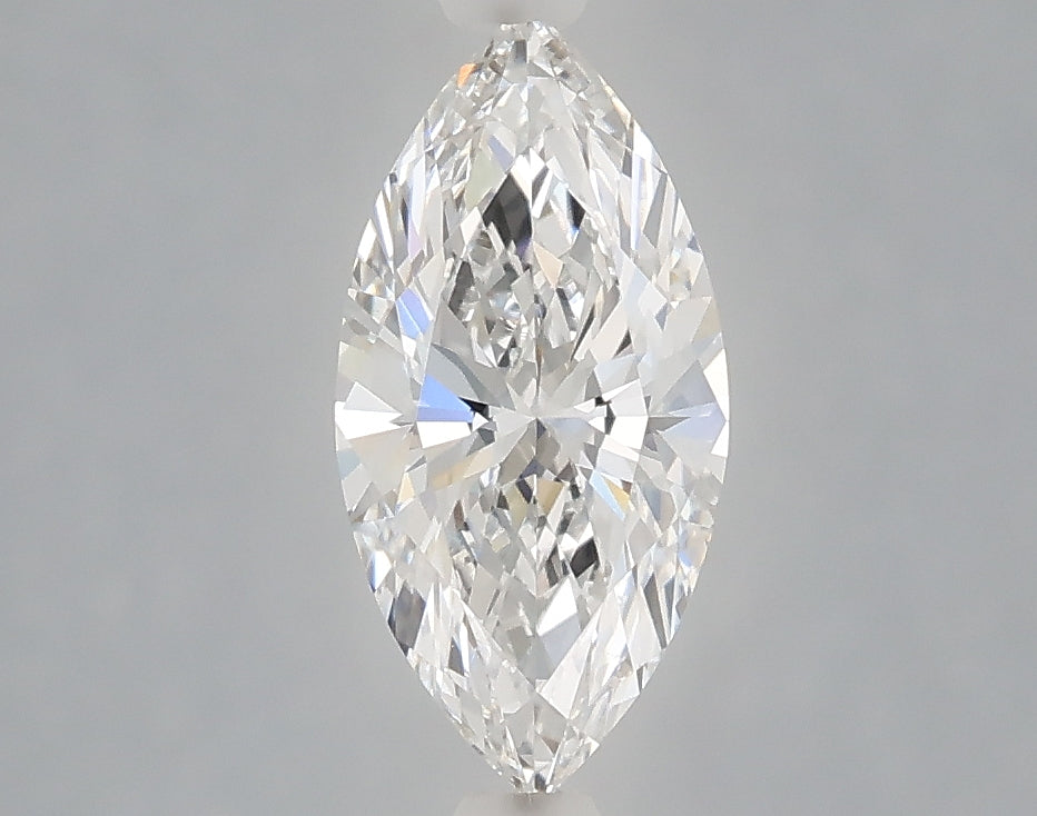 1.07 Carat Marquise Shaped, Ideal Cut, D Color, VVS2 Clarity, IGI Certified Lab Grown Diamond