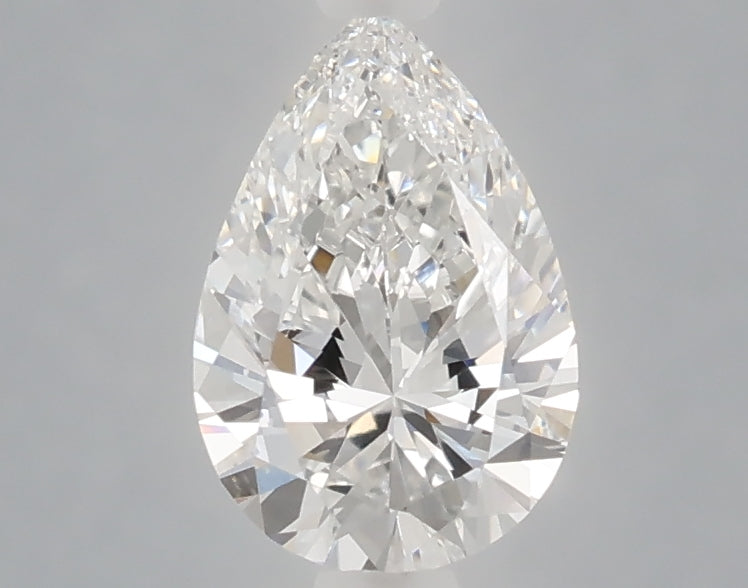 1.00 Carat Pear Shaped, Ideal Cut, E Color, VVS2 Clarity, IGI Certified Lab Grown Diamond