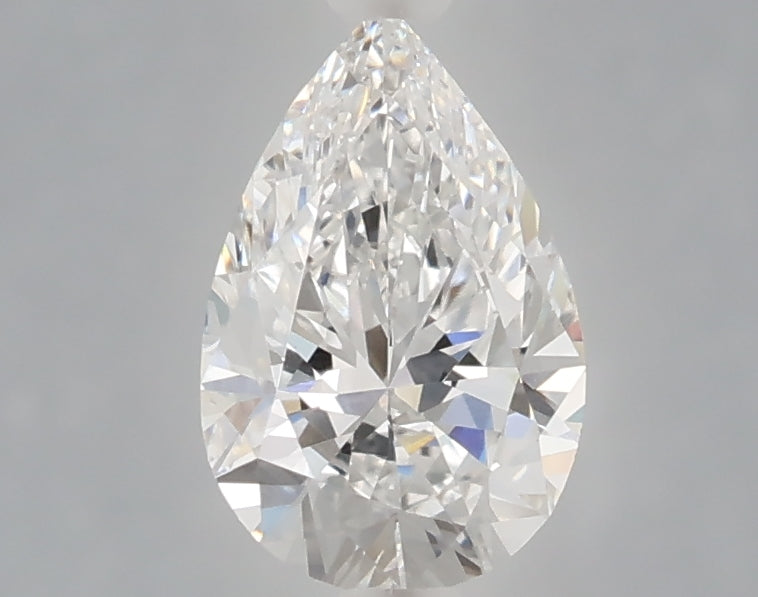 1.05 Carat Pear Shaped, Ideal Cut, E Color, VVS2 Clarity, IGI Certified Lab Grown Diamond