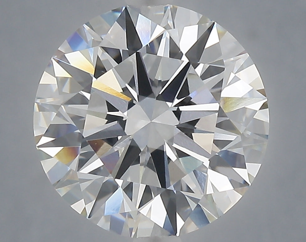 5.02 Carat Round Shaped, Ideal Cut, E Color, VVS2 Clarity, IGI Certified Lab Grown Diamond