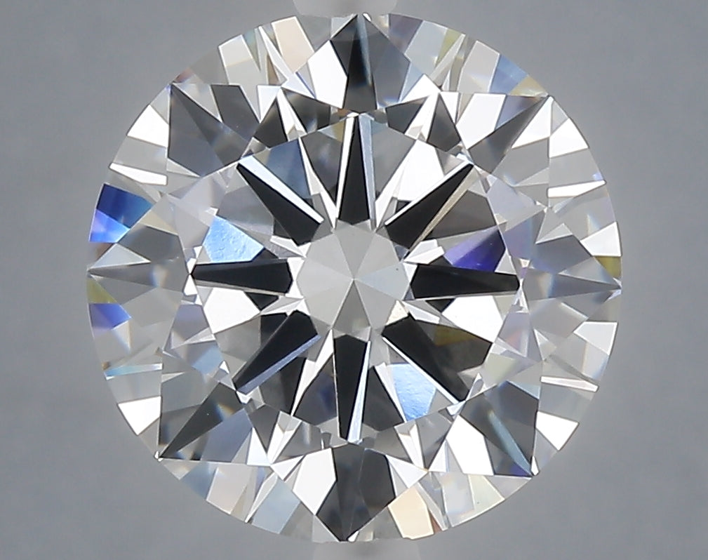 5.01 Carat Round Shaped, Excellent Cut, E Color, VVS2 Clarity, IGI Certified Lab Grown Diamond