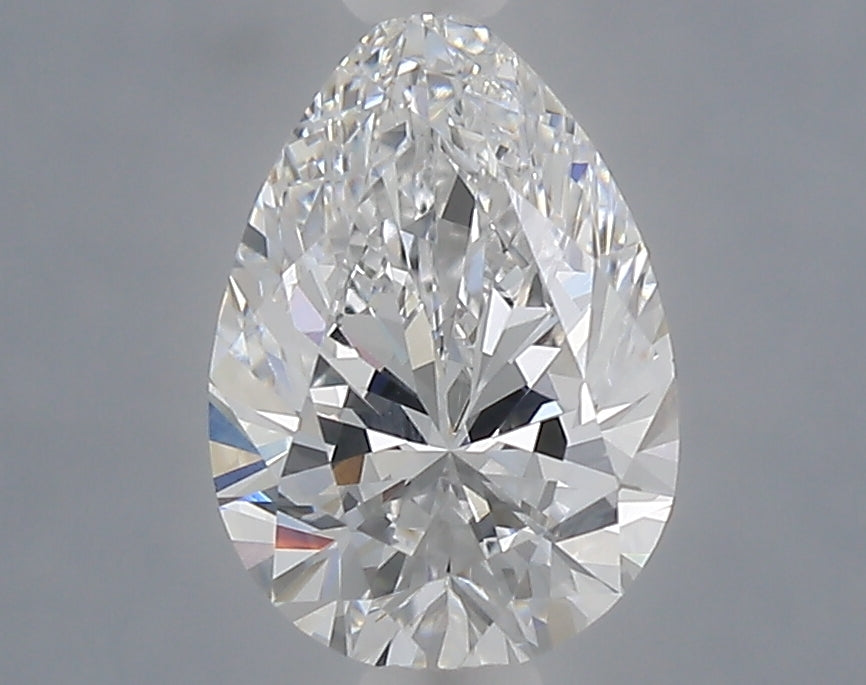 1.00 Carat Pear Shaped, Excellent Cut, E Color, VVS1 Clarity, IGI Certified Lab Grown Diamond