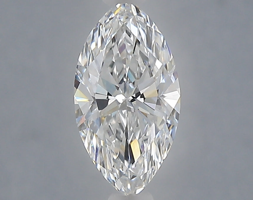 1.00 Carat Marquise Shaped, Ideal Cut, E Color, VVS2 Clarity, IGI Certified Lab Grown Diamond